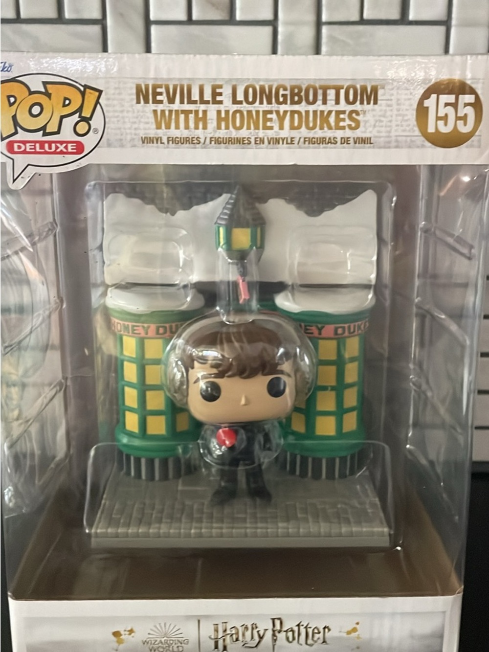 Funko Pop! Deluxe Neville Longbottom with Honeydukes Green and Yellow